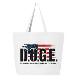 D.O.G.E Doge Department Of Government Efficiency 25L Jumbo Tote