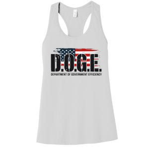 D.O.G.E Doge Department Of Government Efficiency Women's Racerback Tank