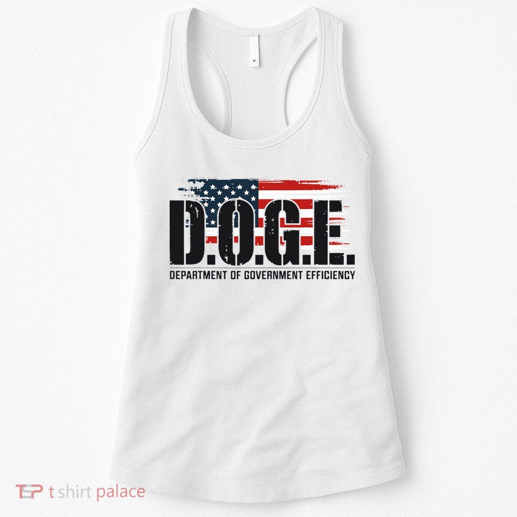 D.O.G.E Doge Department Of Government Efficiency Womens Tank Top