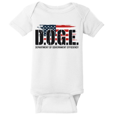 D.O.G.E Doge Department Of Government Efficiency Baby Bodysuit