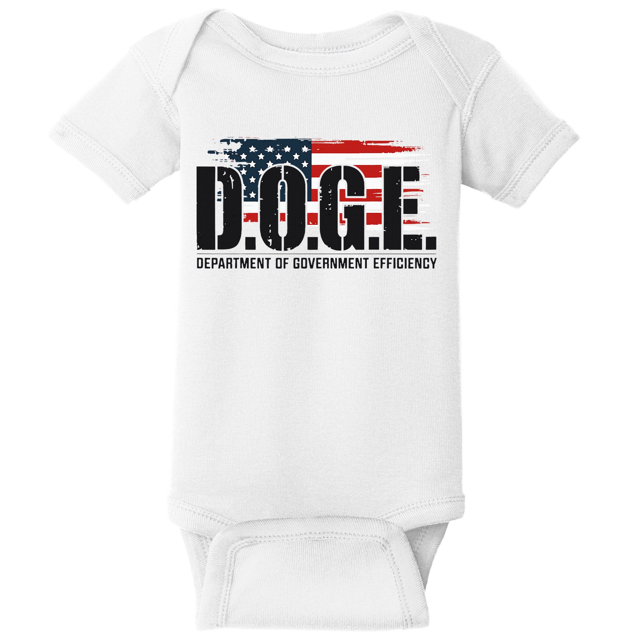 D.O.G.E Doge Department Of Government Efficiency Baby Bodysuit