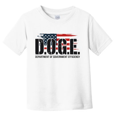 D.O.G.E Doge Department Of Government Efficiency Toddler T-Shirt