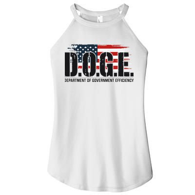 D.O.G.E Doge Department Of Government Efficiency Women's Perfect Tri Rocker Tank