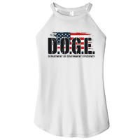 D.O.G.E Doge Department Of Government Efficiency Women's Perfect Tri Rocker Tank