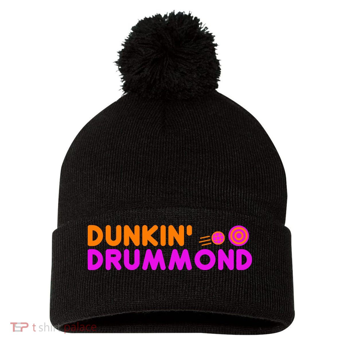 Dunkin Drummond Pom Pom 12in Knit Beanie