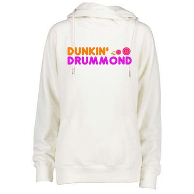 Dunkin Drummond Womens Funnel Neck Pullover Hood