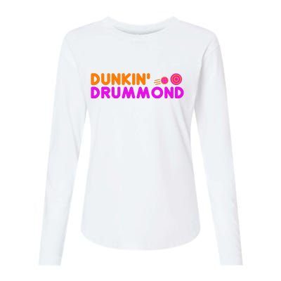 Dunkin Drummond Womens Cotton Relaxed Long Sleeve T-Shirt