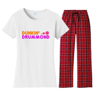 Dunkin Drummond Women's Flannel Pajama Set