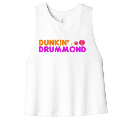 Dunkin Drummond Women's Racerback Cropped Tank