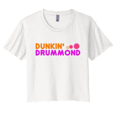 Dunkin Drummond Women's Crop Top Tee