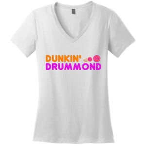 Dunkin Drummond Women's V-Neck T-Shirt