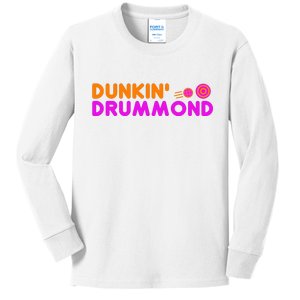 Dunkin Drummond Kids Long Sleeve Shirt