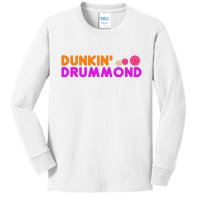 Dunkin Drummond Kids Long Sleeve Shirt