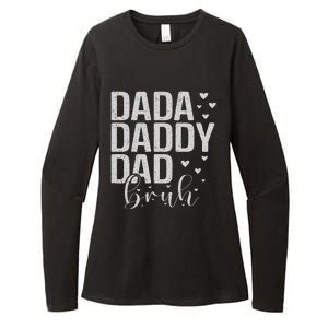 Dada Daddy Dad Bruh Awesome Like My Daughter FatherS Day Womens CVC Long Sleeve Shirt