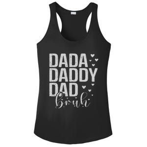 Dada Daddy Dad Bruh Awesome Like My Daughter FatherS Day Ladies PosiCharge Competitor Racerback Tank