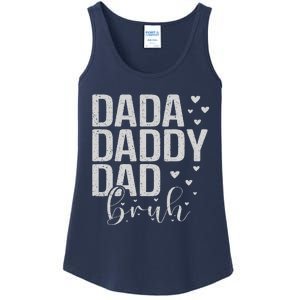 Dada Daddy Dad Bruh Awesome Like My Daughter FatherS Day Ladies Essential Tank