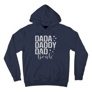 Dada Daddy Dad Bruh Awesome Like My Daughter FatherS Day Tall Hoodie