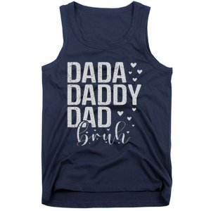 Dada Daddy Dad Bruh Awesome Like My Daughter FatherS Day Tank Top