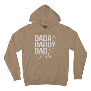 Dada Daddy Dad Bruh Awesome Like My Daughter FatherS Day Hoodie