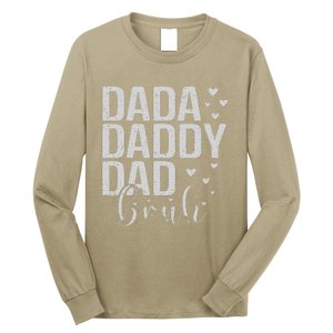 Dada Daddy Dad Bruh Awesome Like My Daughter FatherS Day Long Sleeve Shirt