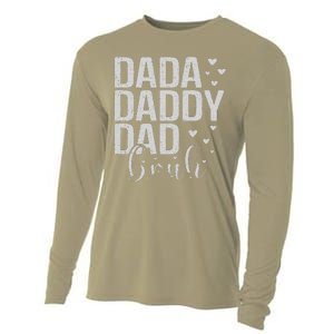 Dada Daddy Dad Bruh Awesome Like My Daughter FatherS Day Cooling Performance Long Sleeve Crew