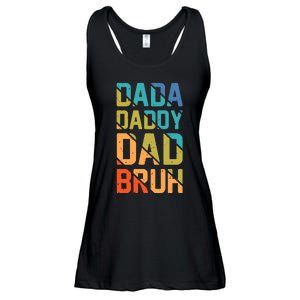 Dada Daddy Dad Bruh Funny T Ladies Essential Flowy Tank