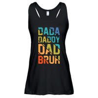 Dada Daddy Dad Bruh Funny T Ladies Essential Flowy Tank