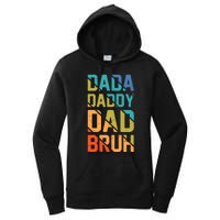 Dada Daddy Dad Bruh Funny T Women's Pullover Hoodie