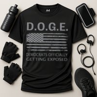 D.O.G.E Doge Democrats Getting Exposed Cooling Performance Crew T-Shirt
