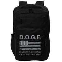 D.O.G.E Doge Democrats Getting Exposed Impact Tech Backpack