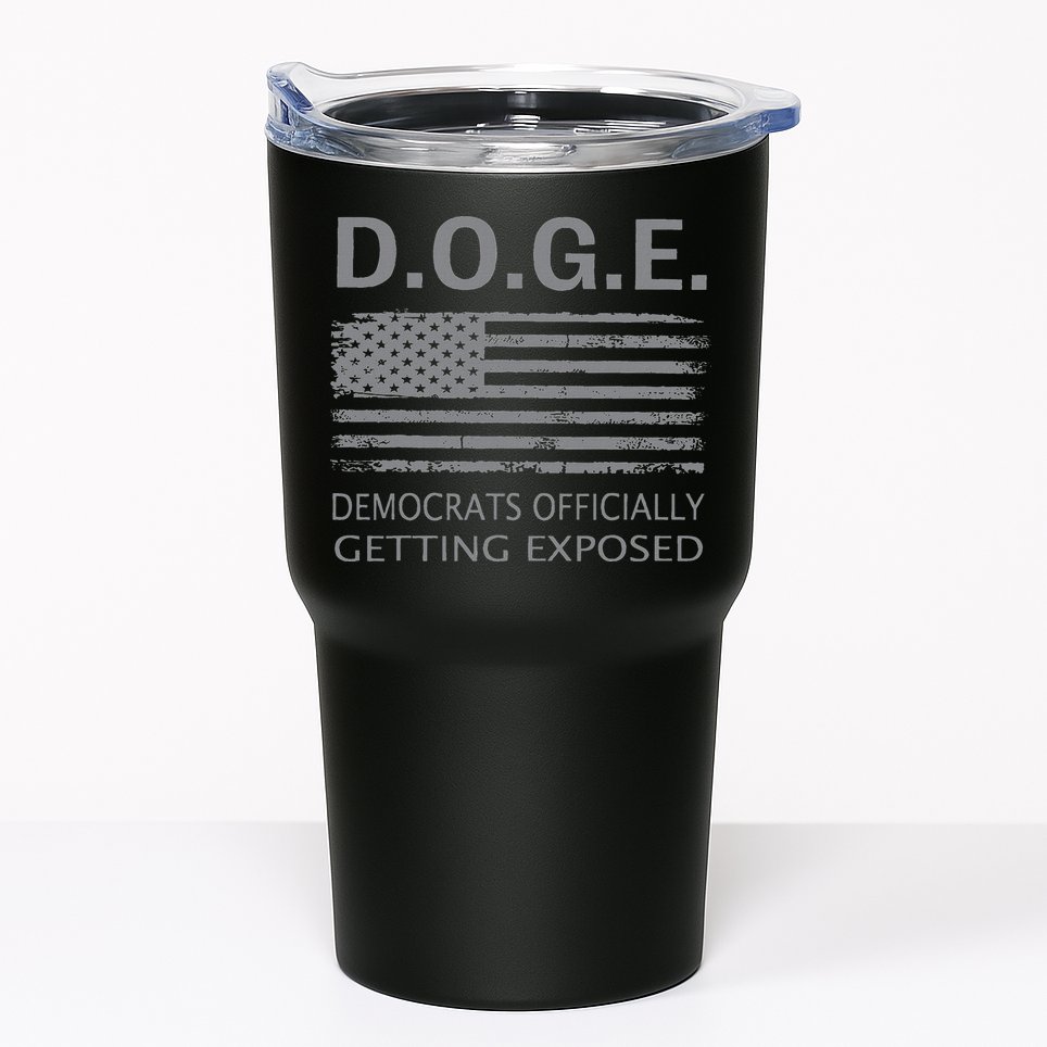 D.O.G.E Doge Democrats Getting Exposed Tumbler
