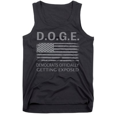 D.O.G.E Doge Democrats Getting Exposed Tank Top