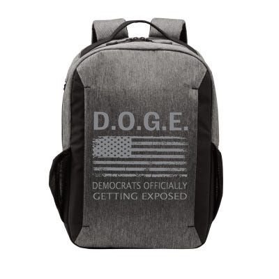 D.O.G.E Doge Democrats Getting Exposed Vector Backpack