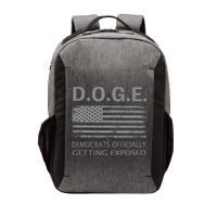 D.O.G.E Doge Democrats Getting Exposed Vector Backpack