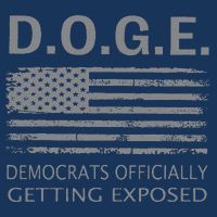 D.O.G.E Doge Democrats Getting Exposed Infant Baby Jersey Bodysuit