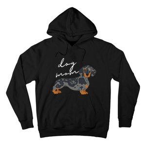 Dapple Dachshund Dog Mom Woman Hoodie