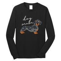 Dapple Dachshund Dog Mom Woman Long Sleeve Shirt