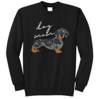 Dapple Dachshund Dog Mom Woman Tall Sweatshirt