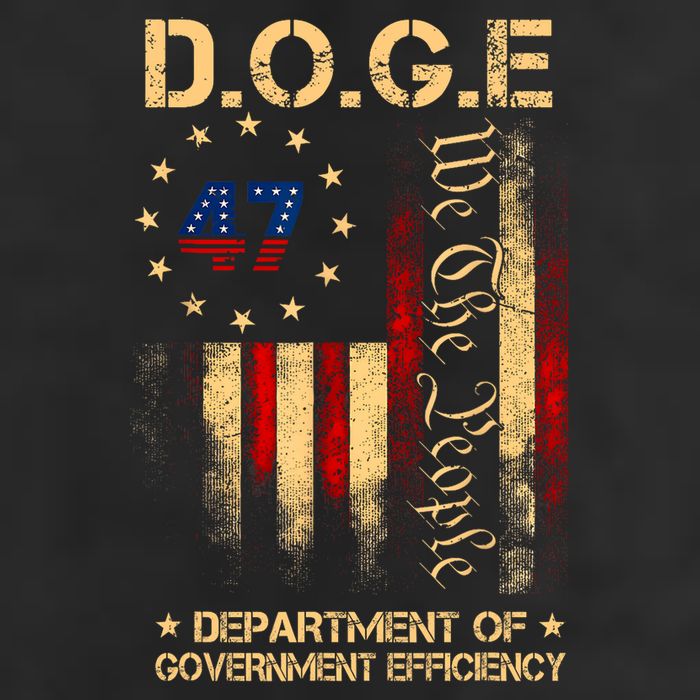 Doge D.O.G.E Department Of Government Efficiency America Flag Design Cool Comfort Performance Bucket Hat
