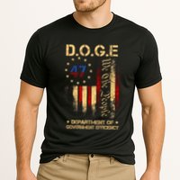 Doge D.O.G.E Department Of Government Efficiency America Flag Design Cooling Performance Crew T-Shirt