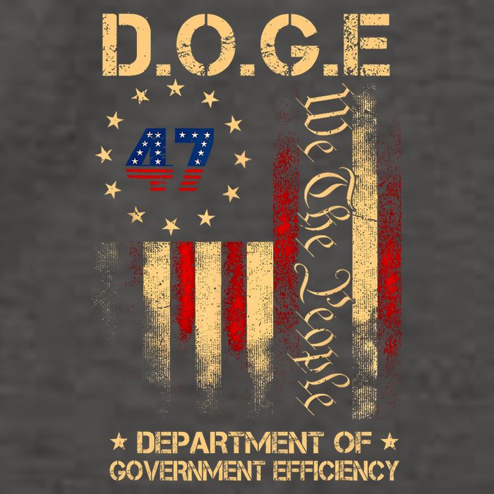 Doge D.O.G.E Department Of Government Efficiency America Flag Design Vector Backpack