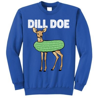 Dill Doe Deer Redneck Pickle Animal Hunter Lover Pickles Great Gift Sweatshirt