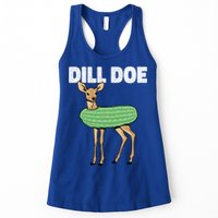 Dill Doe Deer Redneck Pickle Animal Hunter Lover Pickles Great Gift Womens Tank Top