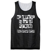 Deny Defend Depose Bold Activist Statement Anti Capitalist Message Mesh Reversible Basketball Jersey Tank