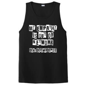 Deny Defend Depose Bold Activist Statement Anti Capitalist Message PosiCharge Competitor Tank