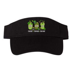 Drink Drank Drunk St Patrick's Day Lucky Irish Beer Drinking Team Valucap Bio-Washed Visor