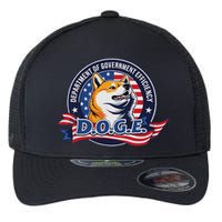 Doge D.O.G.E. Department Of Government Efficiency Flexfit Unipanel Trucker Cap