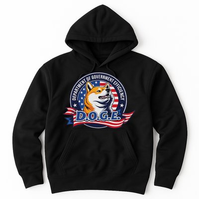 Doge D.O.G.E. Department Of Government Efficiency Hoodie