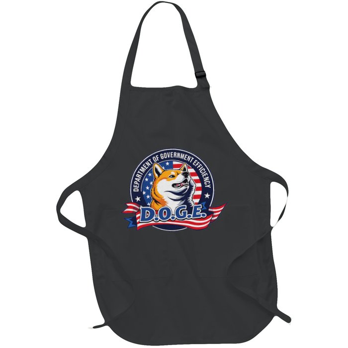 Doge D.O.G.E. Department Of Government Efficiency Apron