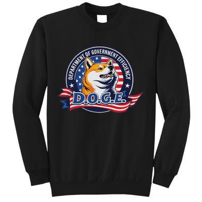 Doge D.O.G.E. Department Of Government Efficiency Sweatshirt